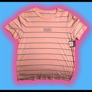 Arizona Brand Men’s Medium Embroidered Stripe Tee